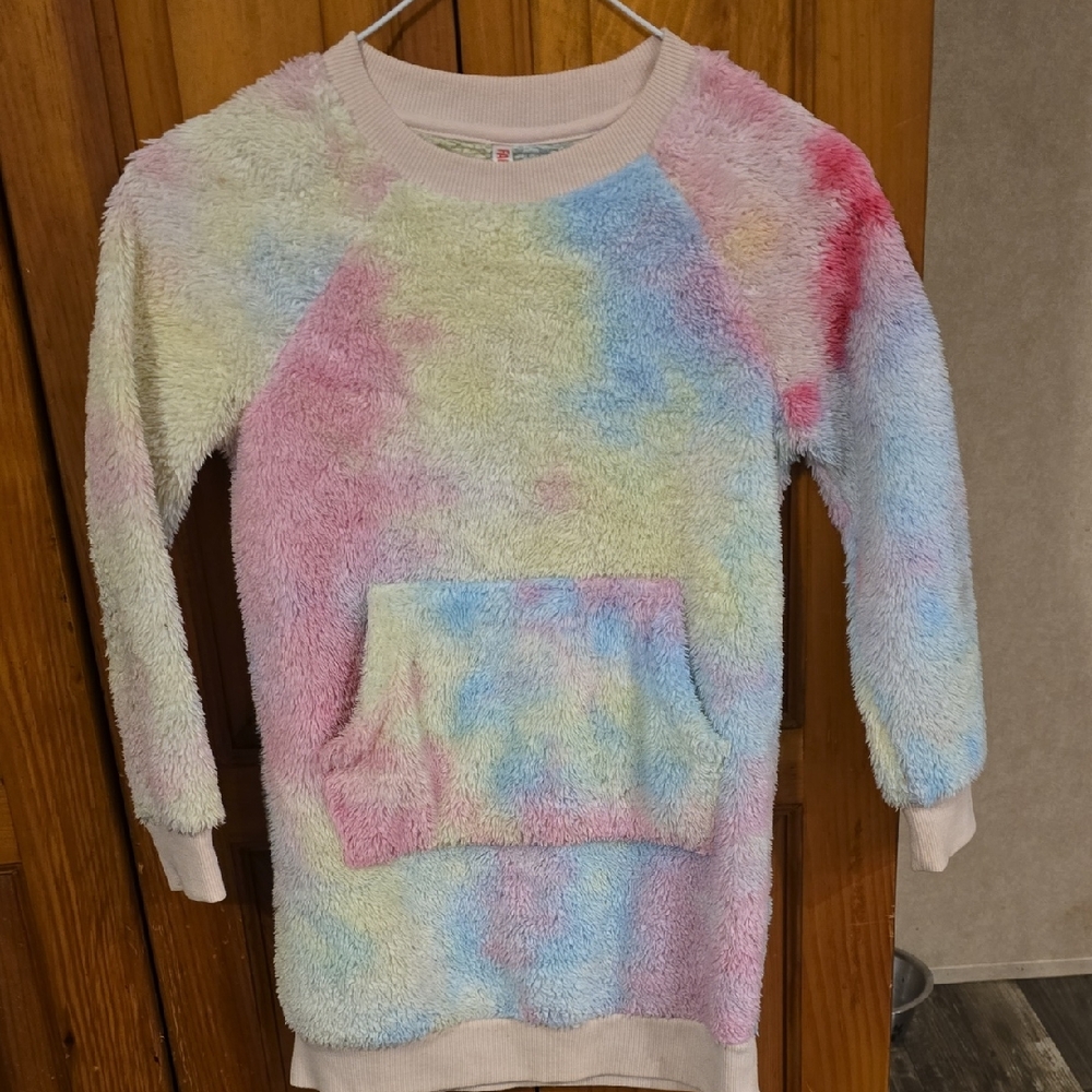 Fabkids Multicolor Fuzzy Sweater